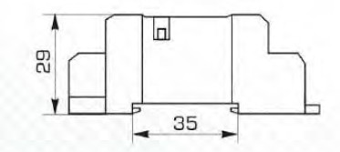 Колодка для промежуточного реле CNC MY 2P 5А (Б00030651) - фото №2