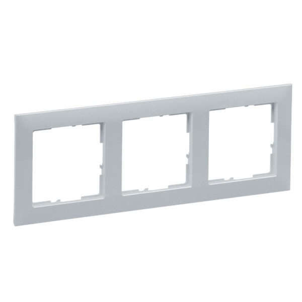 Рамка 3-постовая Legrand SUNO (алюминий) 721513