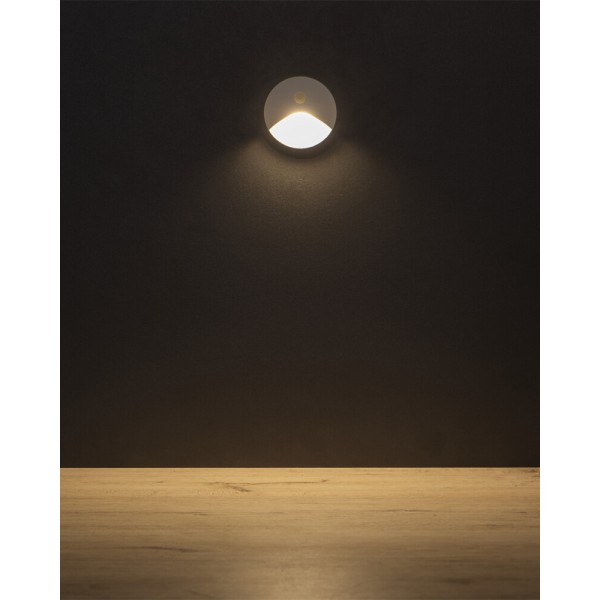 Светильник для подсветки лестницы/коридора Kanlux 39123 Exin LED 1x2.5W 3000K 50Lm IP65 белый - фото №1