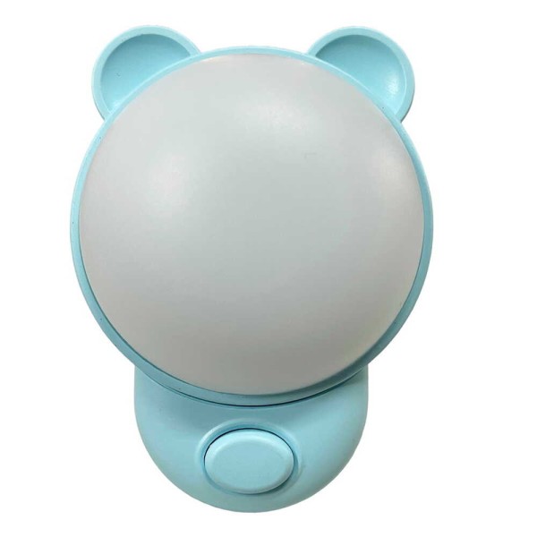 Нічник LED TEDDY 1,2W з кнопкою блакитний Violux ( 310104 ) - фото №1