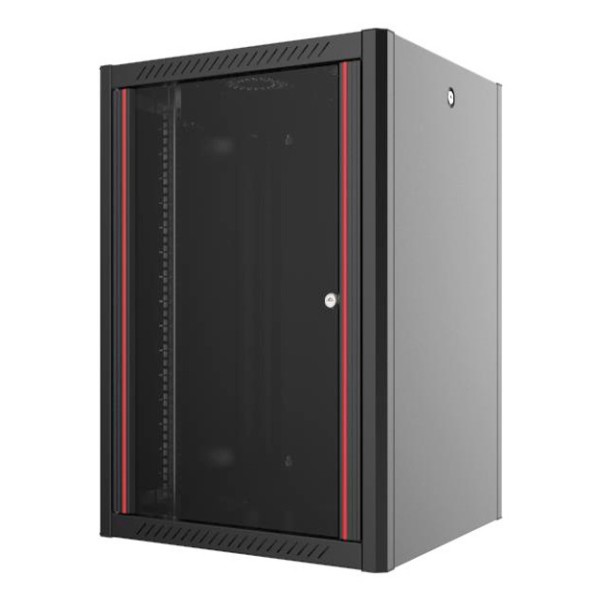 Шкаф Mirsan MR.WTN12U45DE.01 WTN 19" 12U 600x450 (черный) RAL 9005