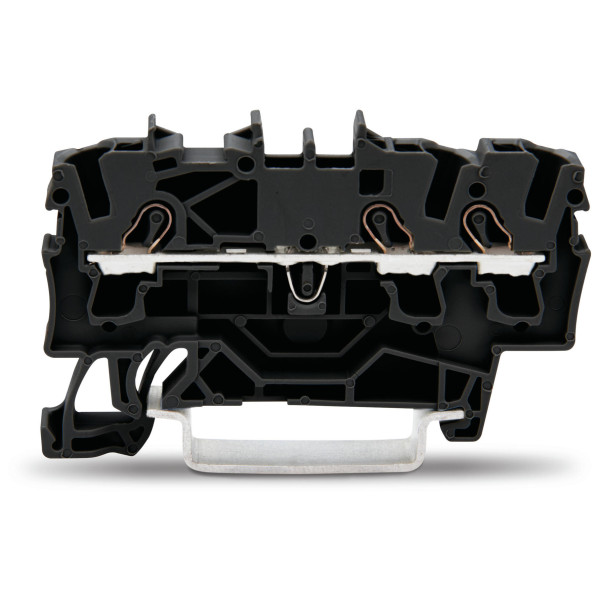 Клемма Wago 2002-1305 Topjob S 2,5мм² (черная)