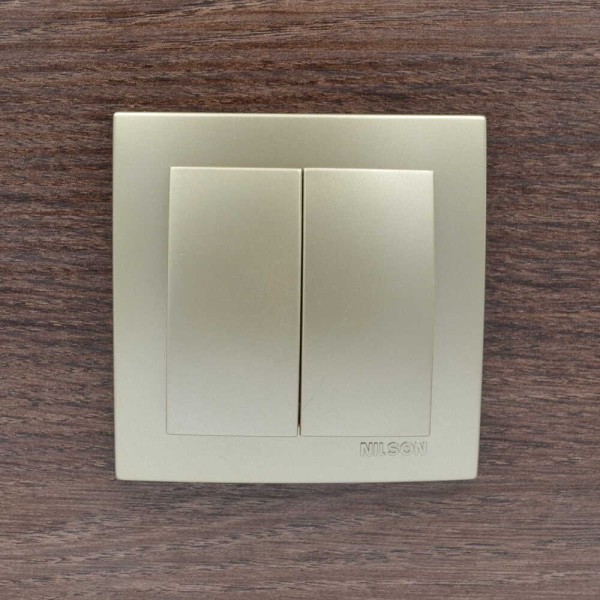 Вимикач Nilson Touran золото 2кл ( 24151003 ) - фото №3