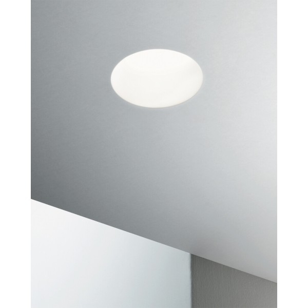 Гипсовый точечный светильник Ideal Lux 150307 Samba GU10 1x35W IP20 белый - фото №1