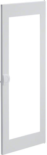 Білі двері Hager VZ134N для 4-рядного щита Volta із прозорим вікном