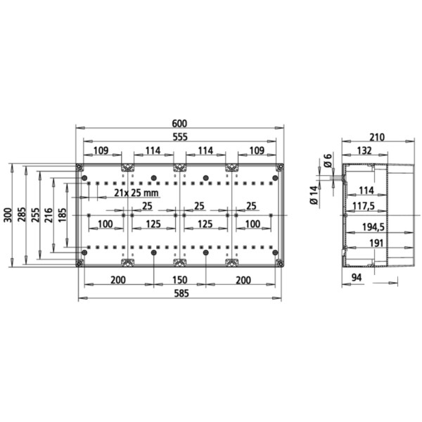 Влагозащищенная соединительная коробка Spelsberg AKL 3-g (sp74040301) IP65 - фото №1