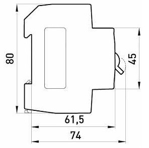 Модульный автоматический выключатель E.Next e.mcb.pro.60.3.C 3р 1А C (p042024) - фото №2