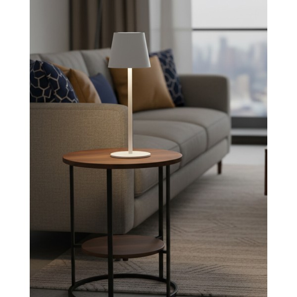 Настольная лампа с аккумулятором Kloodi TA-5V POP 3K WH Led 1x5W 3000K IP20 - фото №1