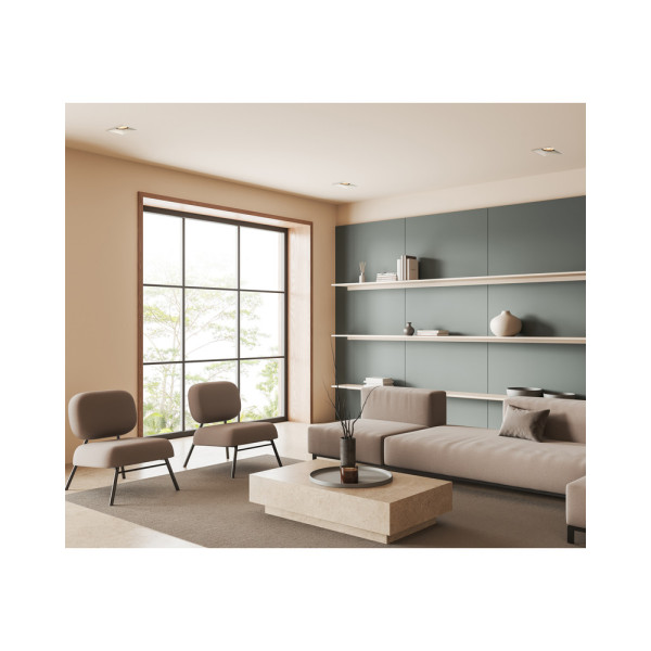 Точечный светильник Italux DL-61903C-WH Naru GU10 1x10W IP20 Wh - фото №1