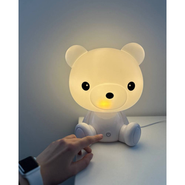 Настольная лампа Goldlux 308221 Mis Led 1x2.5W 3000K 70Lm IP20 Белая - фото №3