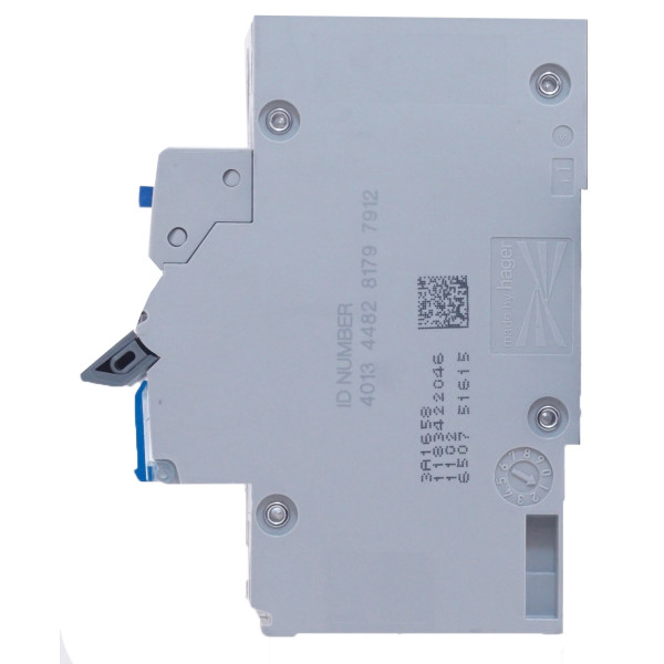 Диференціальний автоматичний вимикач Hager ADM475C 6kA C-25A 30mA A - фото №3