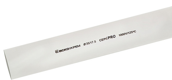 Термоусаджувальна трубка Аско-Укрем PRO Ø 35,0/17,5 біла (A0150040589)