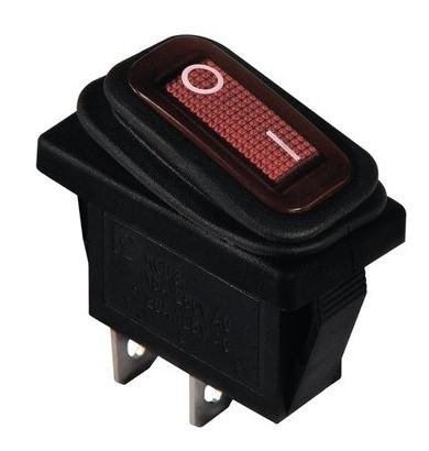 Переключатель TNSy KCD3-101W R/B IP54 красный (TNSy5500844)