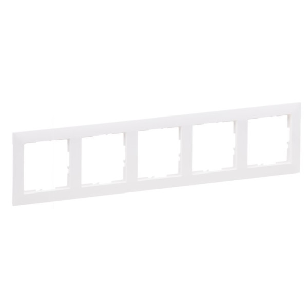Рамка 5-постовая Legrand SUNO (белый) 721505