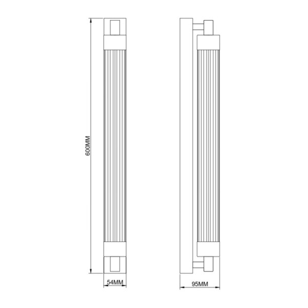 Бра, настенный светильник Zuma Line 5905316693609 Kalia LED 1x14W 3000K 1266Lm IP44 золотой - фото №1