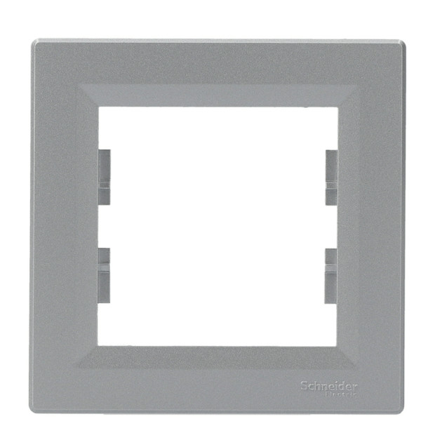 Рамка одинарная алюминий Asfora, EPH5800161