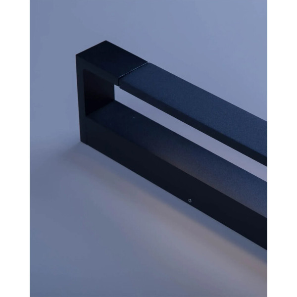 Бра, настінний світильник MJ-Light 17020 Zeon LED 1x12W 4000K 1100Lm IP20 чорний - фото №1