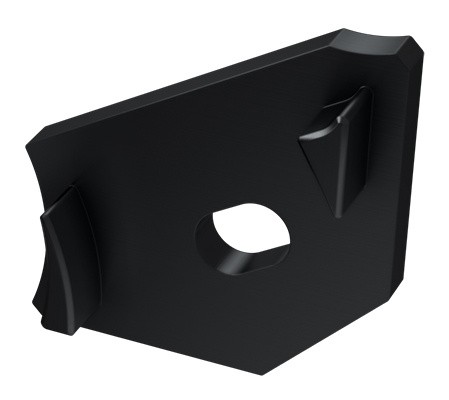 Заглушка Lumines для типу Н з чорним отвором - фото №1