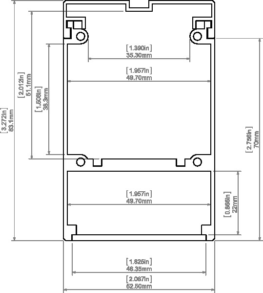 LED-профіль підвісний KLUS GLADES, 1 метр - фото №6
