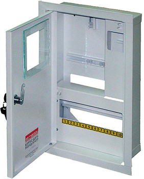 Металевий корпус E.Next e.mbox.stand.w.f1.10.z.e 10 модулів вбудований (s0100066)