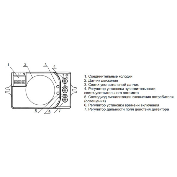 Датчик руху F&F DRM-01 - фото №6