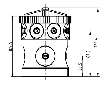Підрозетник Spelsberg U 120 K GRO-3 - фото №2
