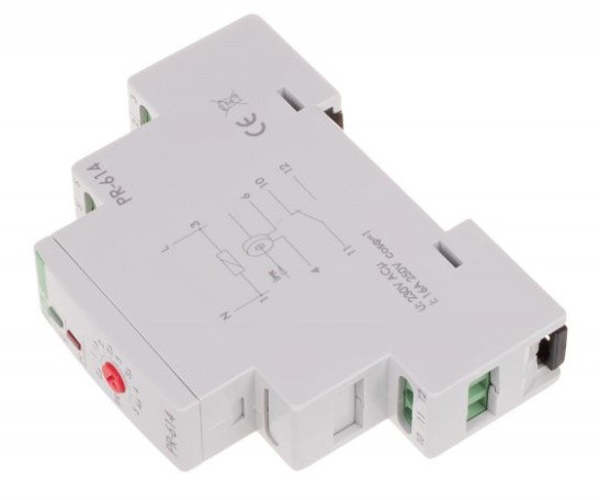 Реле контролю струму пріоритетне РП-614 (PR-614) для роботи з зовнішнім трансформатором - фото №2