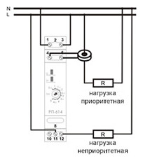 Реле контролю струму пріоритетне РП-614 (PR-614) для роботи з зовнішнім трансформатором - фото №7