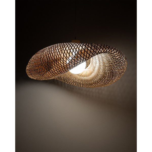 Подвесной светильник, люстра Nowodvorski 11396 Havana M E27 1x25W IP20 бежевый - фото №1