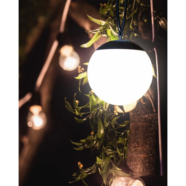 Вуличний світильник на сонячній батареї Goldlux 325426 Kiara LED 4000K IP44 білий - фото №2