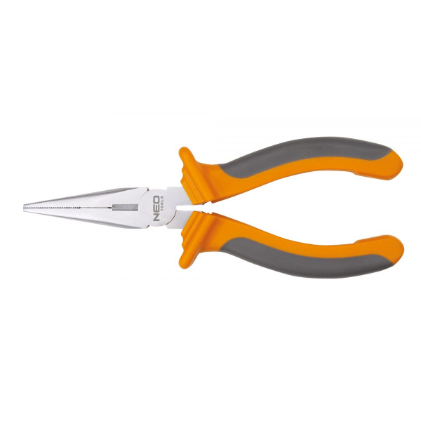 Прямі подовжені плоскогубці Neo Tools 01-013 160мм