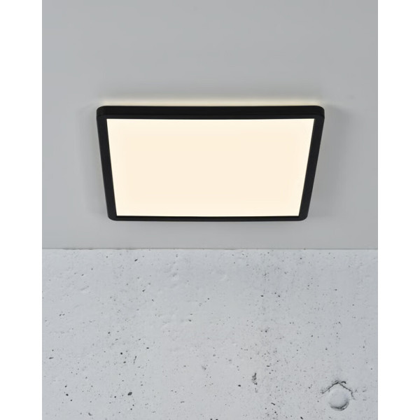 Потолочный светильник Nordlux 2015066103 Oja LED 1x14.5W 3000K-4000K 1600Lm IP54 черный - фото №2