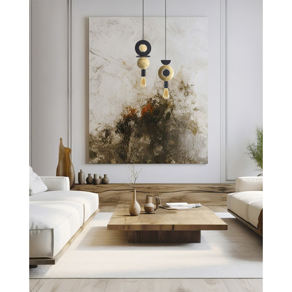 Подвесной светильник, люстра Nowodvorski 11180 Drops Wood F E27 1x25W IP20 черный - фото №2