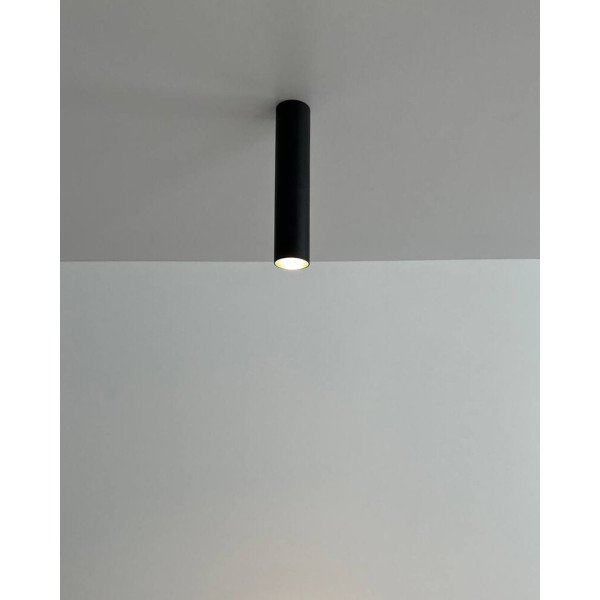 Точковий світильник Nowodvorski 10735 Fourty GU10 1x10W IP20 чорний - фото №1