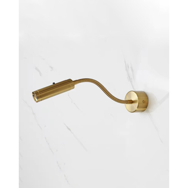 Бра, настінний світильник Kloodi WA-VETRO 200 3K GD 1x3W 120Lm IP20 - фото №1