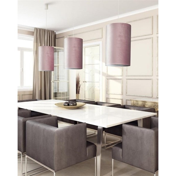 Подвесной светильник, люстра Nowodvorski 8444 Barrel L E27 1x25W IP20 розовый - фото №1