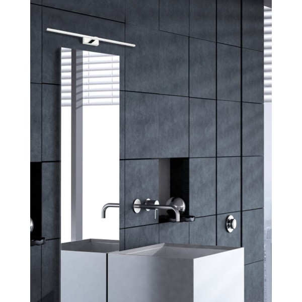 Світильник для дзеркала у ванній, підсвітка для картин Nowodvorski 10288 Van Gogh M LED 1x13W 3000K 490Lm IP20 хром - фото №1