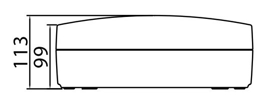 Щит настінний 24 мод. з дверцятами RAL9001 Ram Base, DKC - фото №2