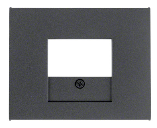 Накладка для гучномовців, USB розеток, антрацит Berker K.1