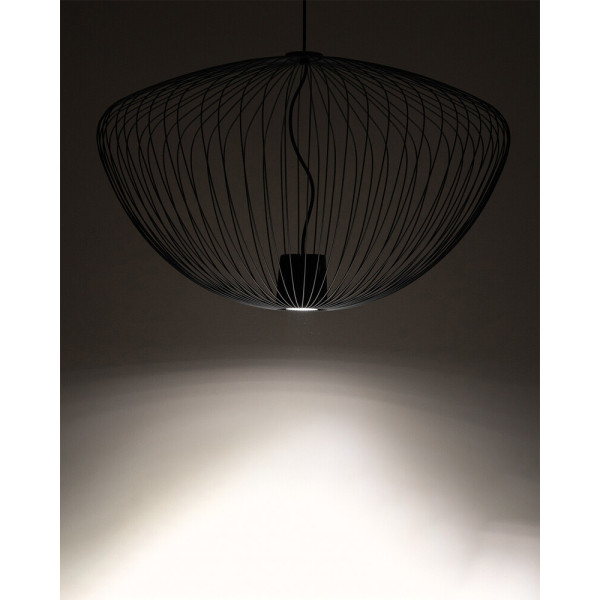 Подвесной светильник, люстра Nowodvorski 11252 Pumpkin L GU10 1x10W IP20 темно-серый - фото №2