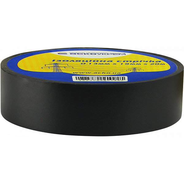 Ізострічка Аско-Укрем 0,13x19мм/20м чорна (A0150020043) - фото №1