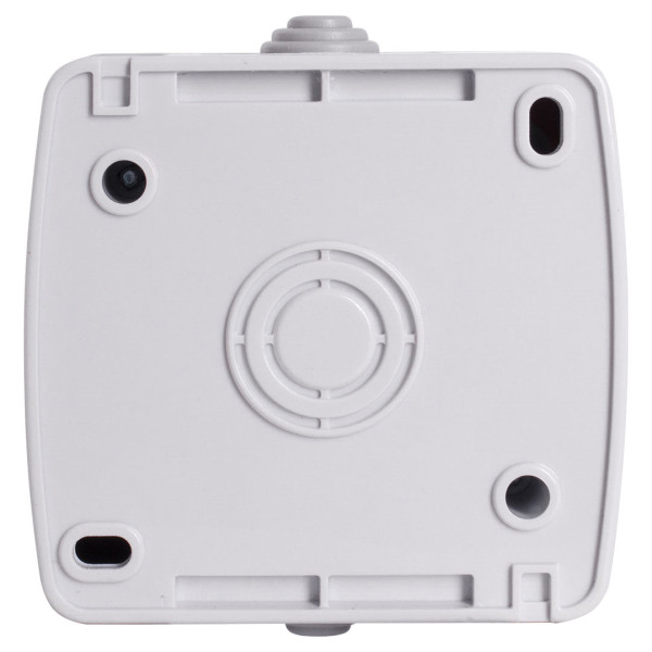 Двухклавишный выключатель E.Next e.aqua.1112.grg наружный монтаж IP44 серый (s035062) - фото №3