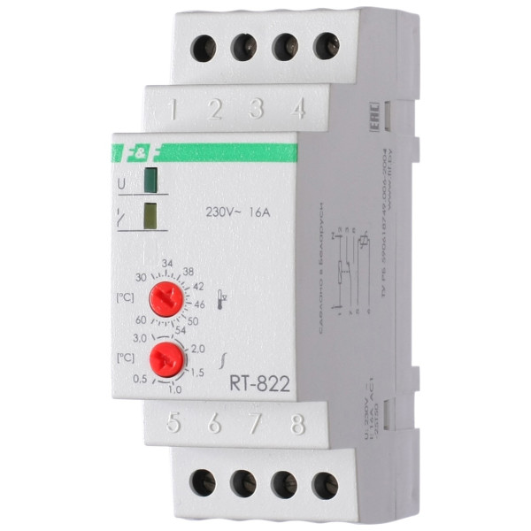 Термореле F&F РТ-822 (RT-822)