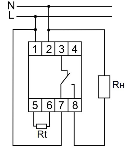 Термореле F&F РТ-822 (RT-822) - фото №4