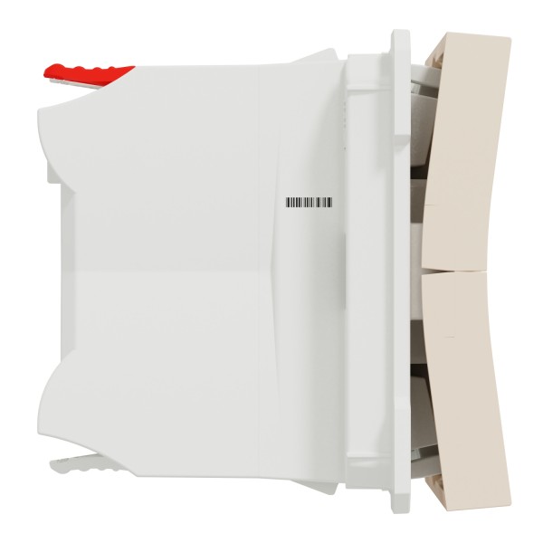 Вимикач для жалюзі Schneider Electric Unica New NU320844 2-х клавішний 6А 2м бежева - фото №4