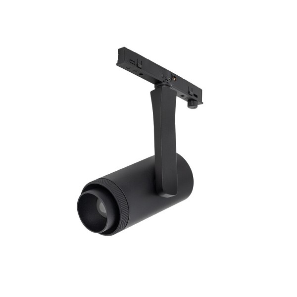 Магнитный трековый светильник Nowodvorski 11715 NANO-LVM Spot Zoom LED 1x7W 3000K 300Lm IP20 черный