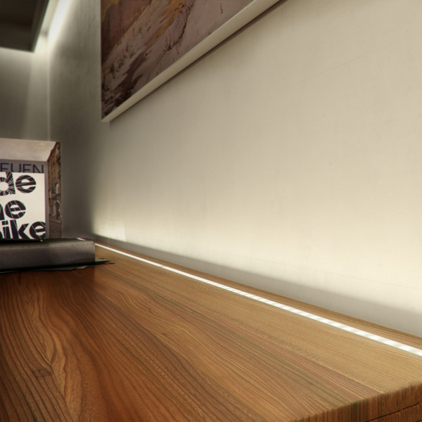 Профіль для світлодіодної стрічки Lumines A білий - фото №2