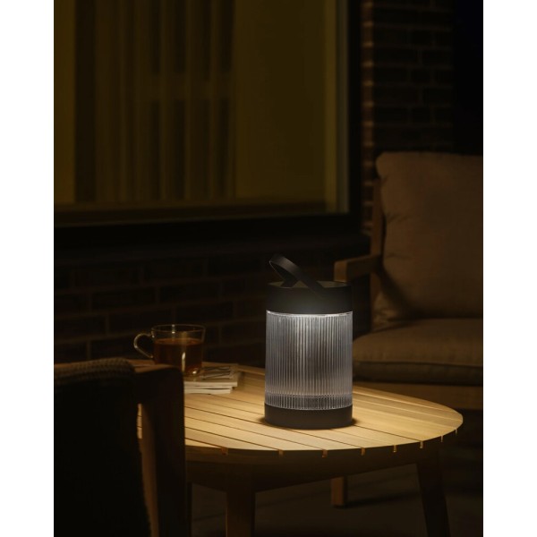 Вуличний світильник на сонячній батареї Nordlux 2518215003 Coupar LED 1x3.2W 3000K 150Lm IP44 чорний - фото №1