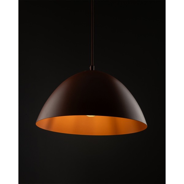 Підвісний світильник, люстра TK Lighting 10259 Faro E27 1x15W IP20 цегляний - фото №2