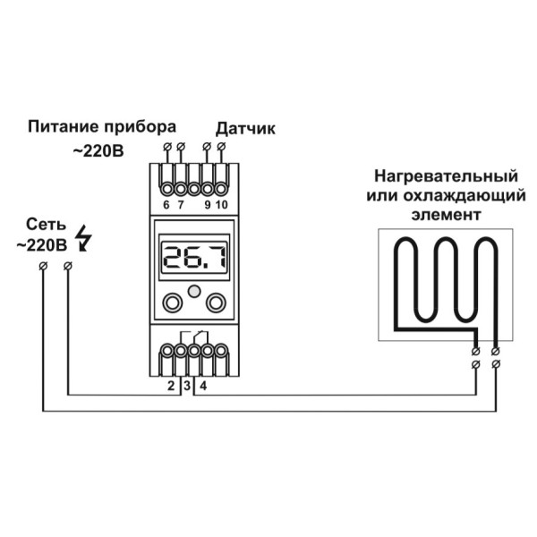 Температурне реле DigiTOP ТК-3 - фото №9